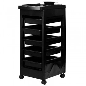 Hairdressing Trolley HAIR SYSTEM 8-5 black